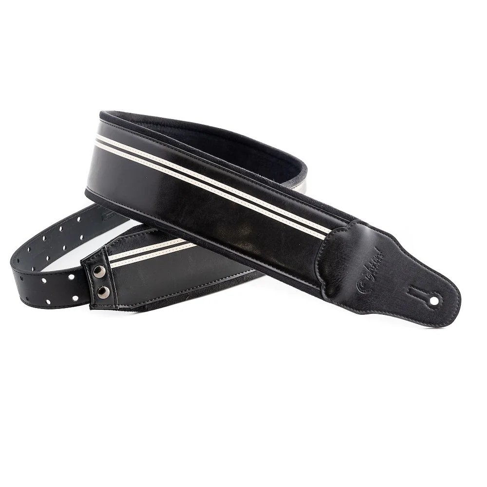 Right On Straps MOJO Race-70 Black Guitar Strap