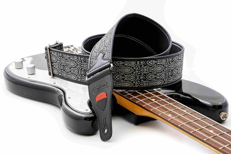 Right On Straps TALISMAN Cordoba Black Guitar Strap - Image 3
