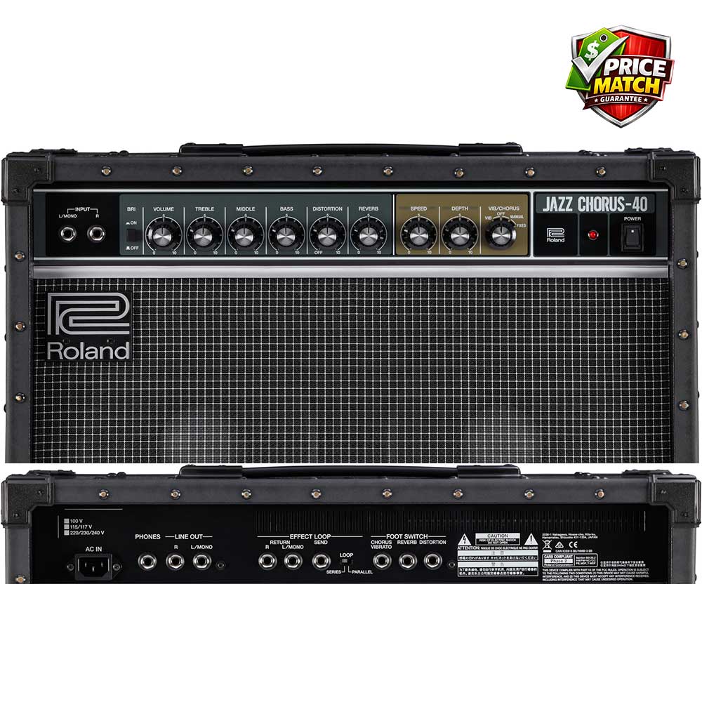 ROLAND JC-40 Jazz Chorus Guitar Amplifer - Image 3