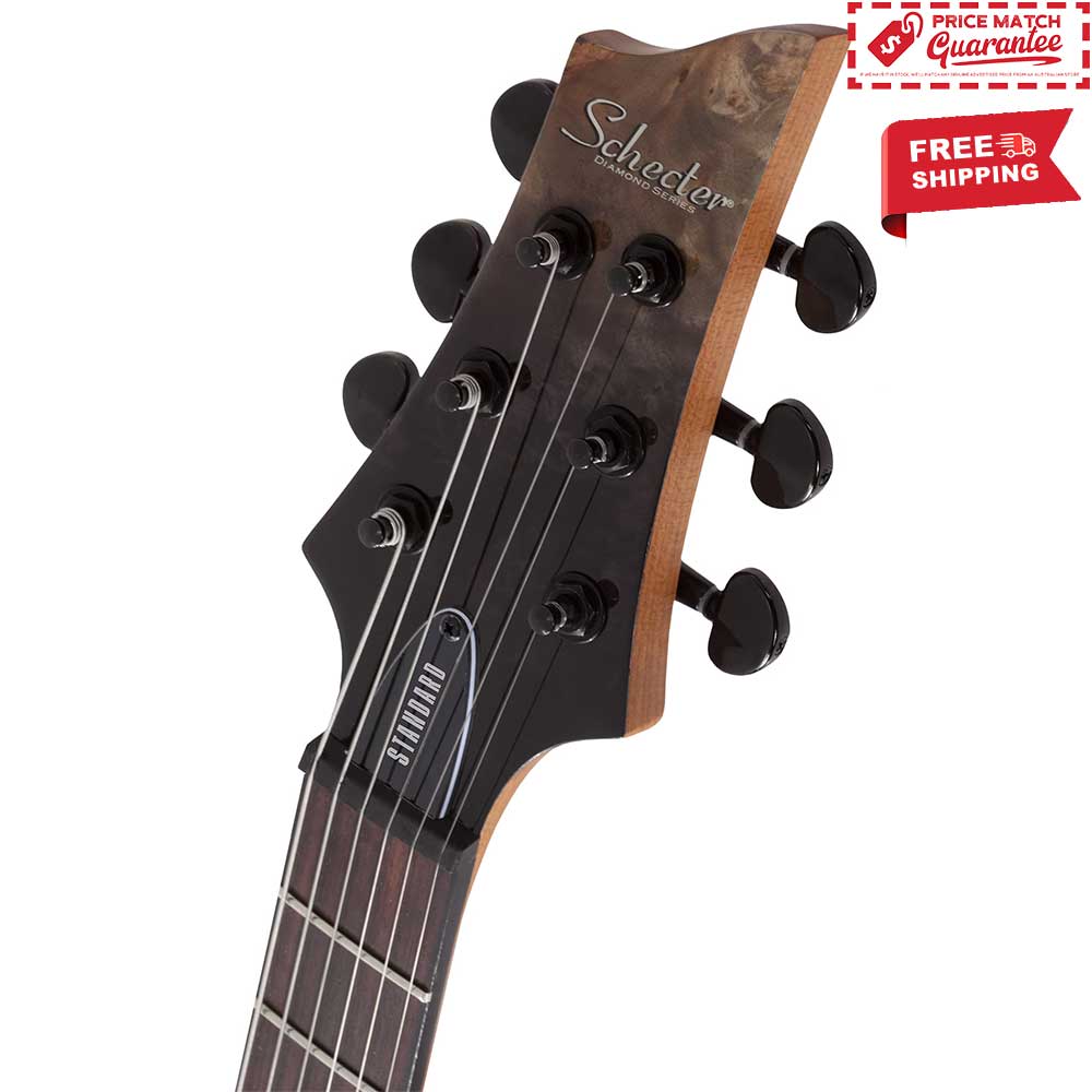 SCHECTER C-1 Standard Black Burst - Image 7