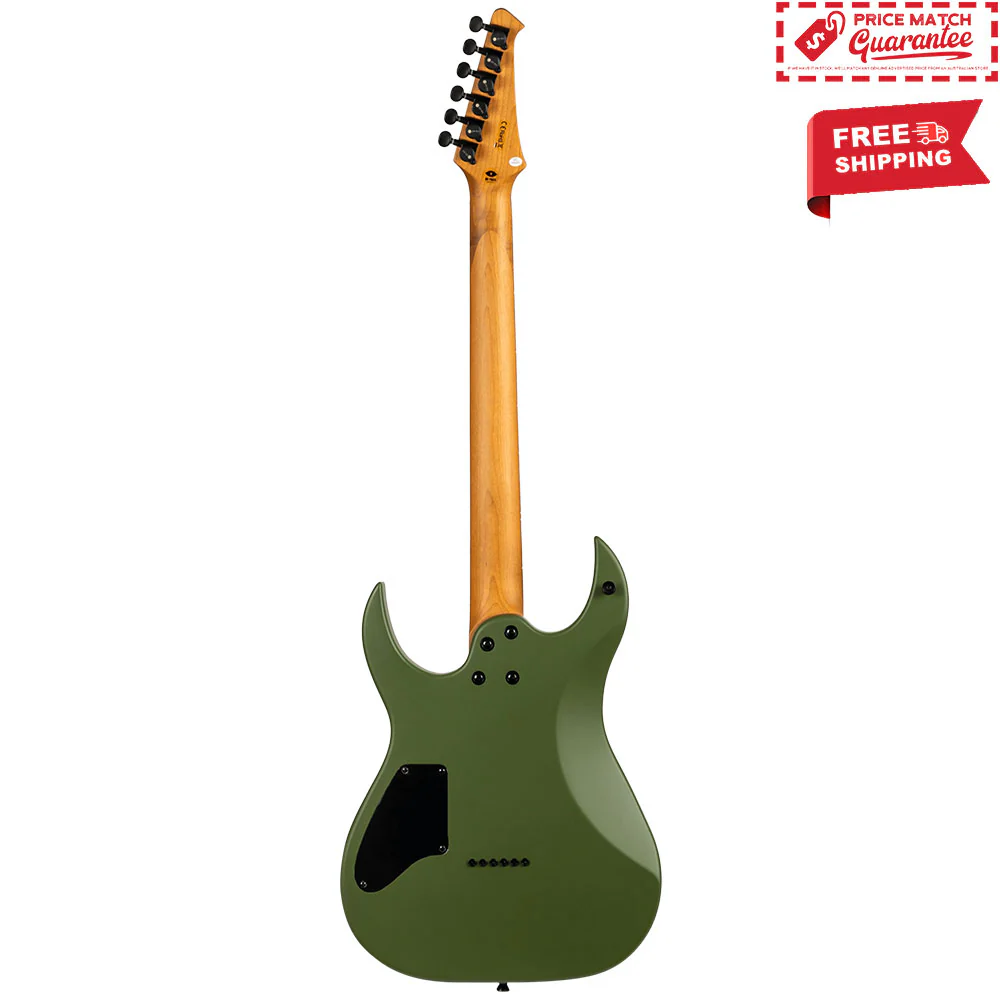 SPIRA Electric Guitar S-400 Package Matte Green - Image 5