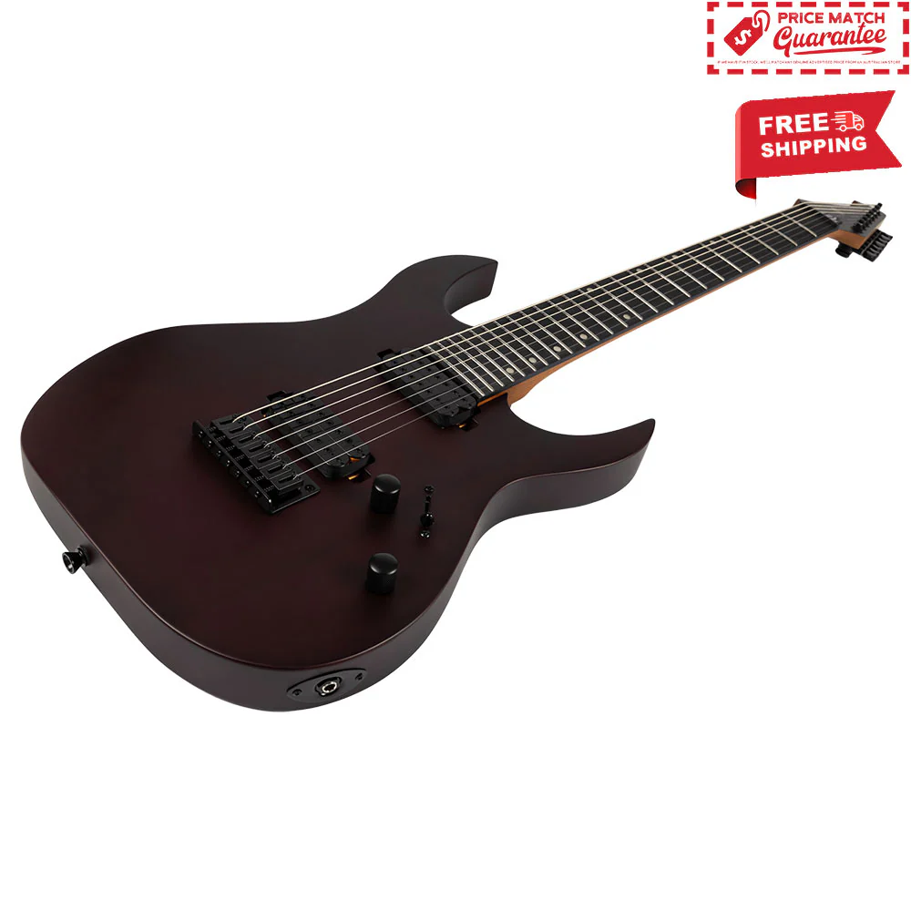 SPIRA S-407 MWR 7 String Satin Wine Red - Image 5