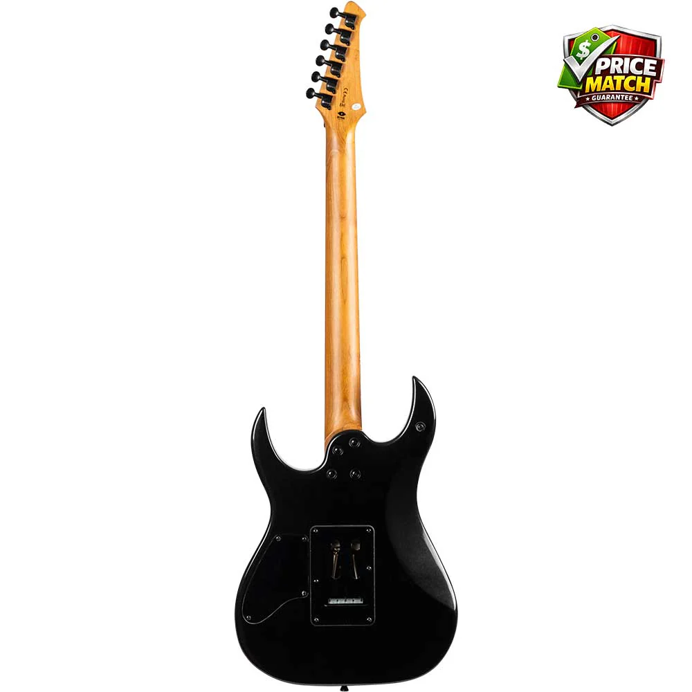 SPIRA S-420 Electric Guitar - Metallic Black - Image 2