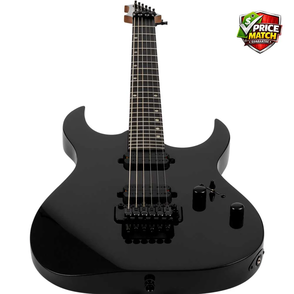 SPIRA S-420 Electric Guitar - Metallic Black - Image 5