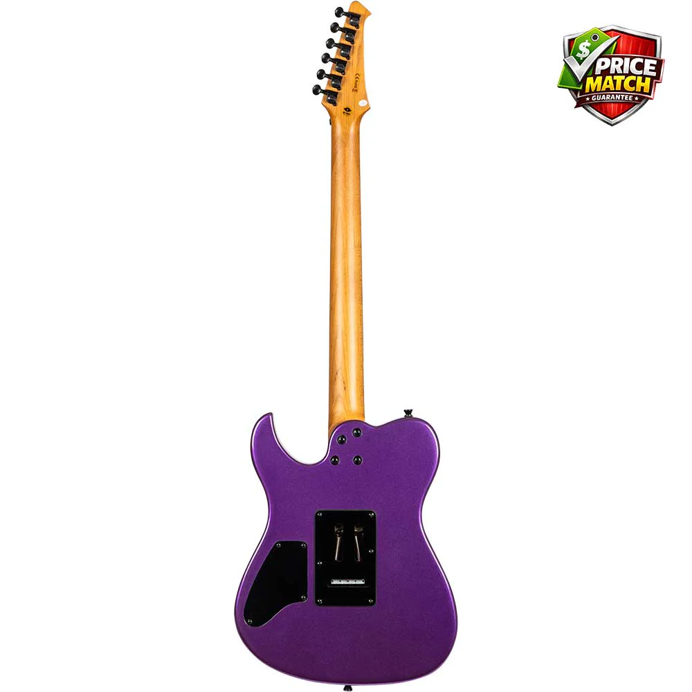 SPIRA T-420 Electric Guitar - Metallic Purple - Image 2