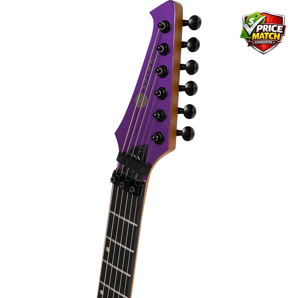 SPIRA T-420 Electric Guitar - Metallic Purple - Image 6