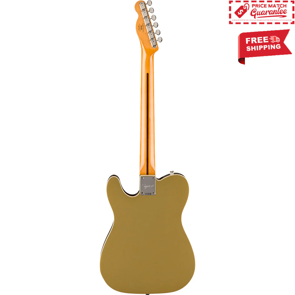 SQUIER  Classic Vibe Custom Telecaster with Bigsby - Aztec Gold - Image 6