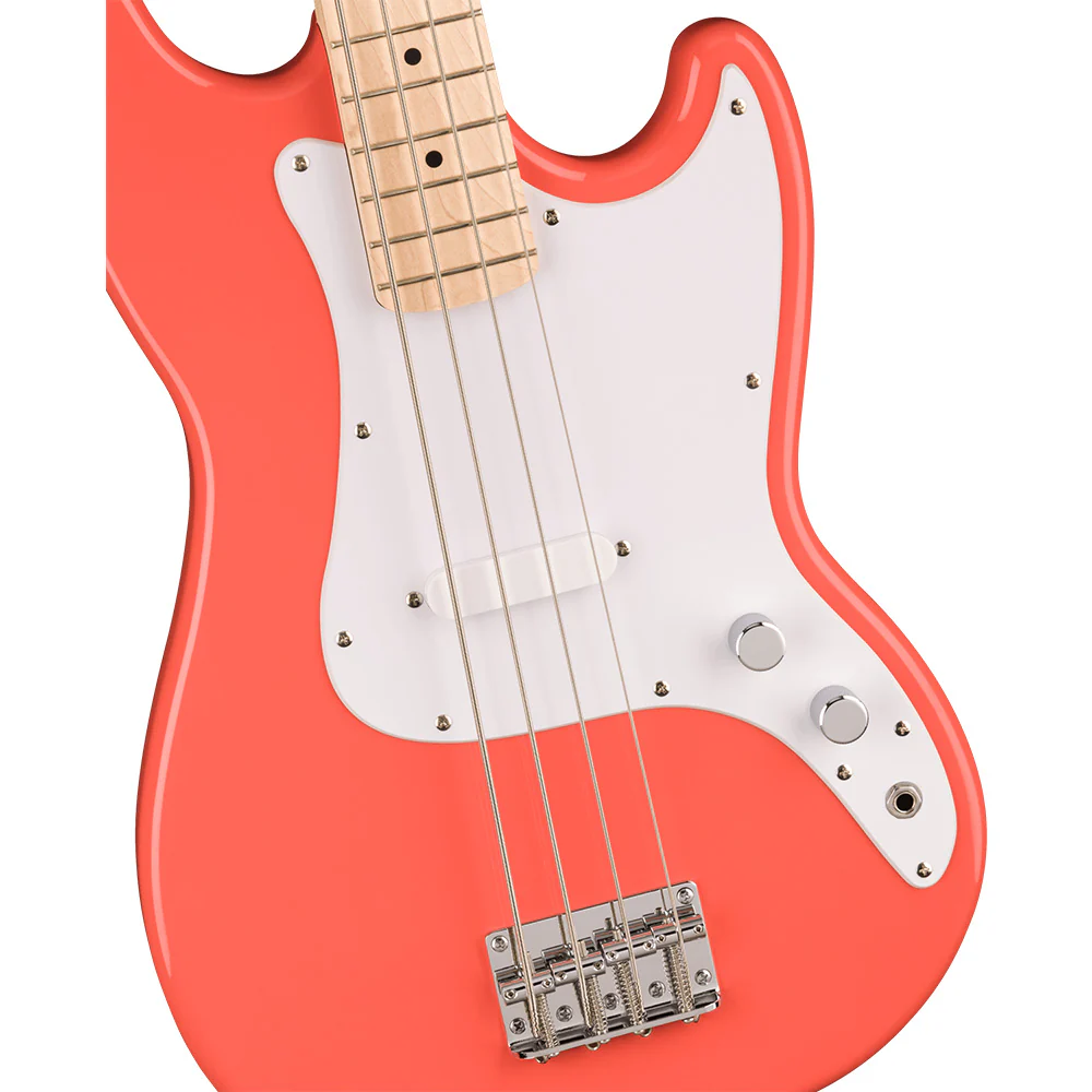 SQUIER SONIC Bronco Bass - Tahitian Coral - Image 4