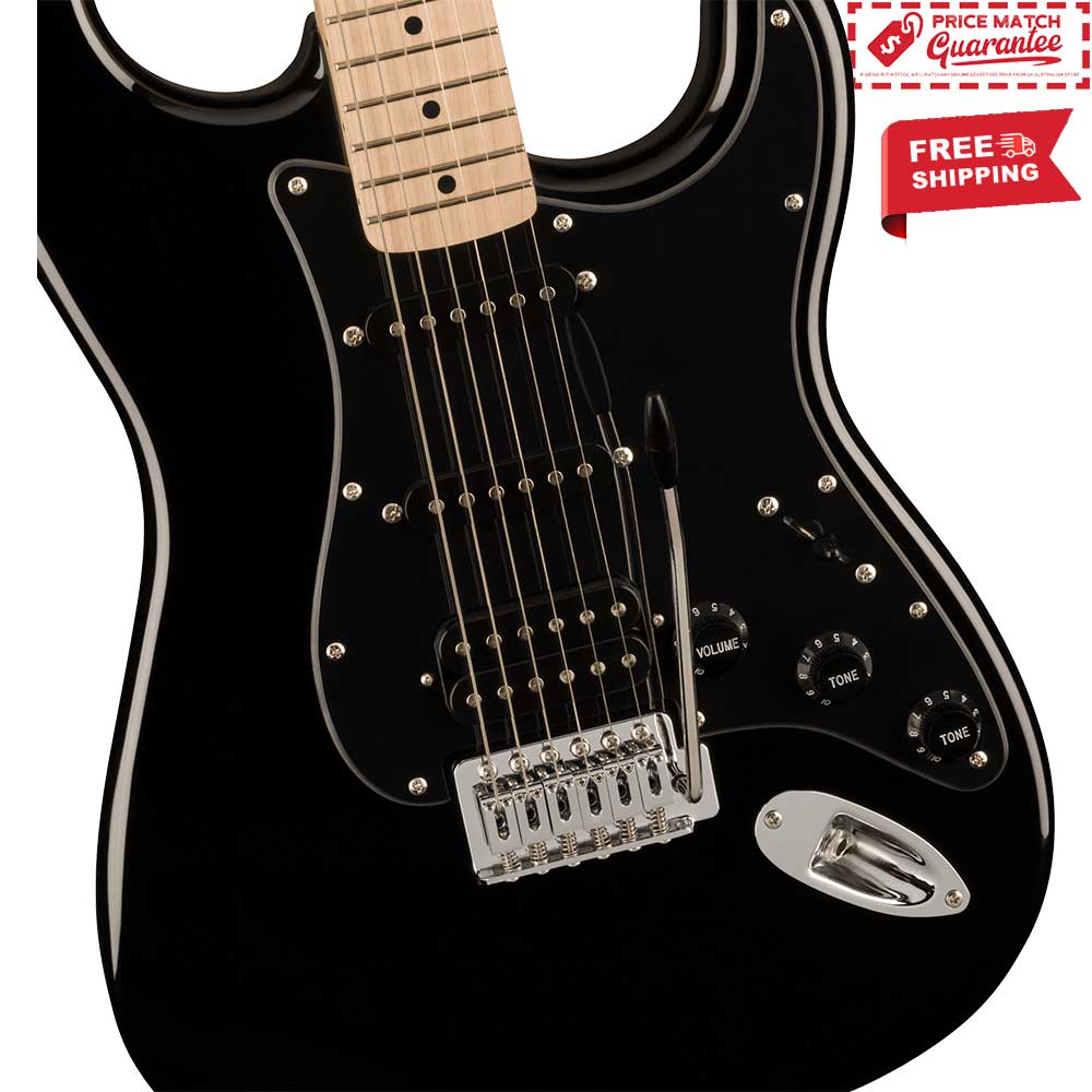 SQUIER Sonic Strat HSS Black - Image 4