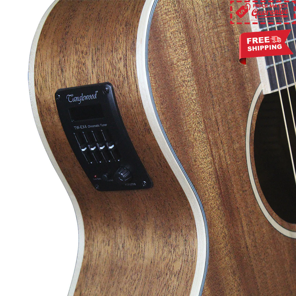 TANGLEWOOD TWUDCE Union Solid Top Dreadnought - Image 3