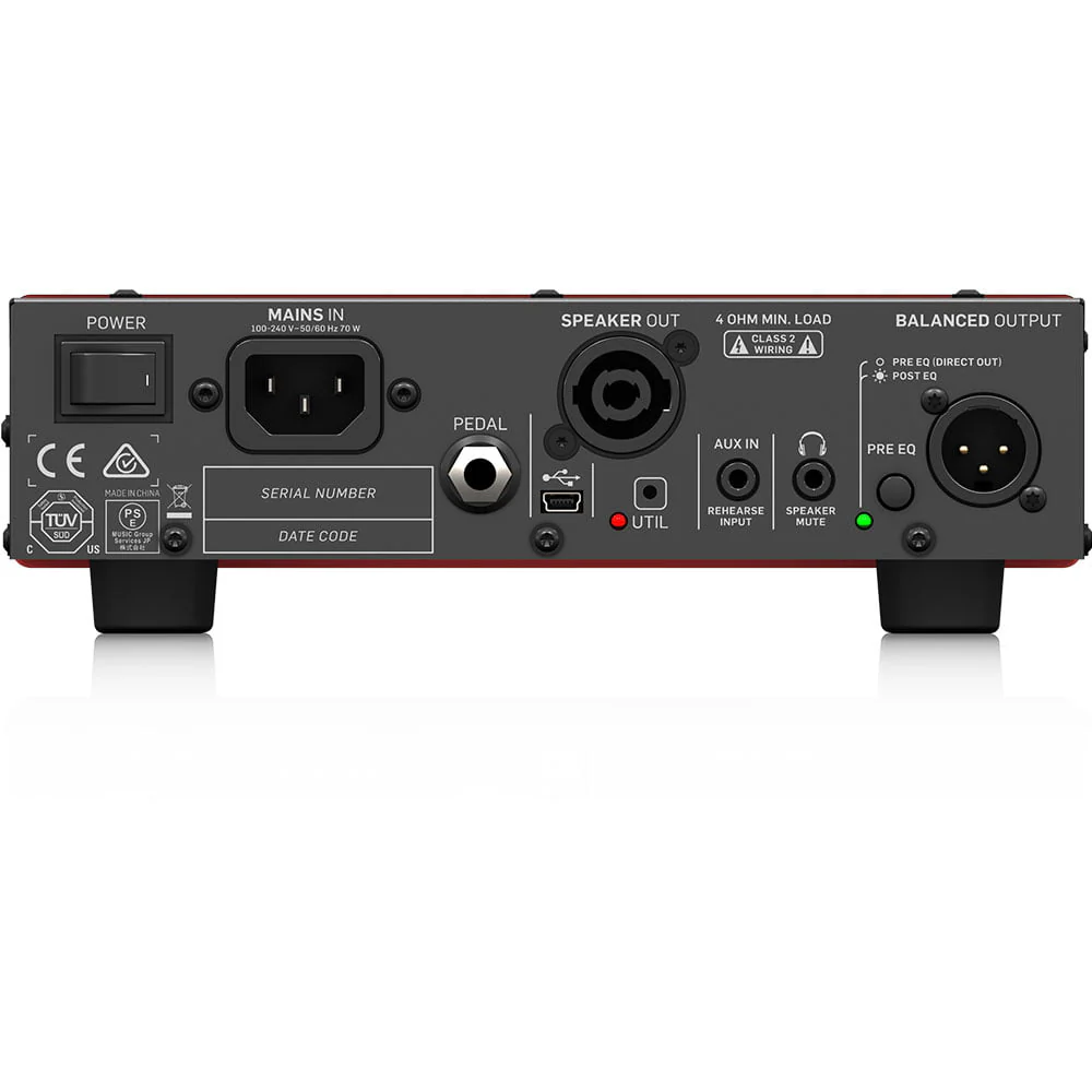 TC Electronics BH250 250 Watt Bass Head - Image 4