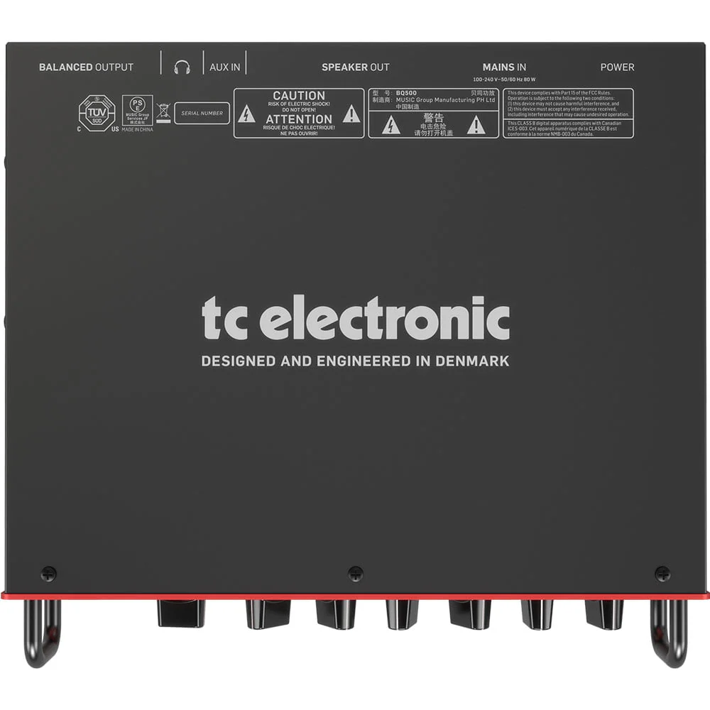 TC Electronics BQ500 500 Watt Bass Head - Image 3