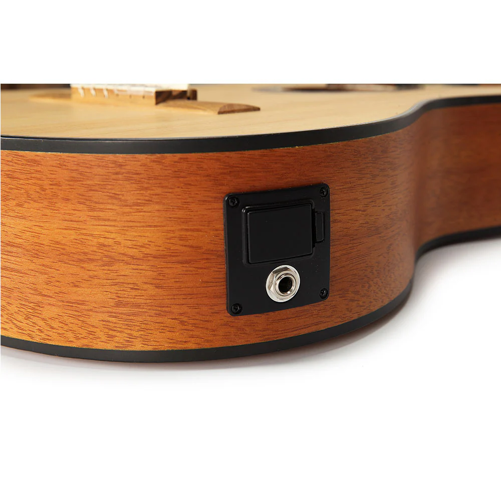 VALENCIA VC304CE Classical Electric Guitar - Natural - Image 3