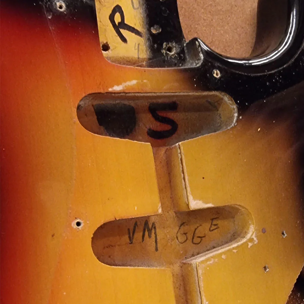 Vintage FENDER 1966 Stratocaster 3 Colour Sunburst (SOLD) - Image 11